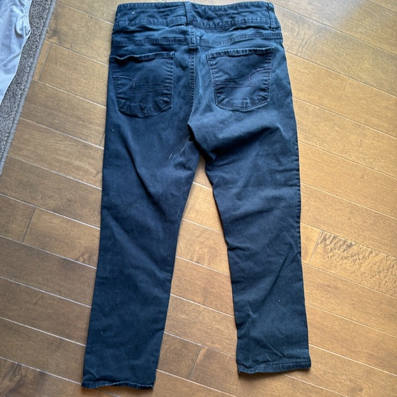 AE Artist Crop Low Rise 4 Black - Picture 2 of 3